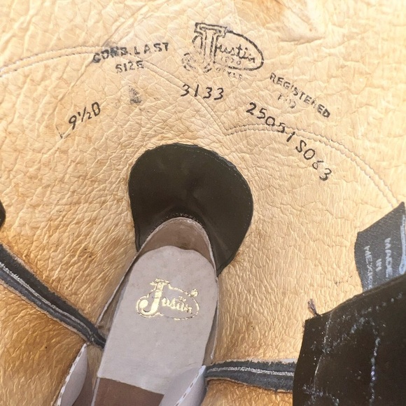 Justin Men’s Jackson Roper 10” Boots New Size 9.5 - Picture 4 of 5